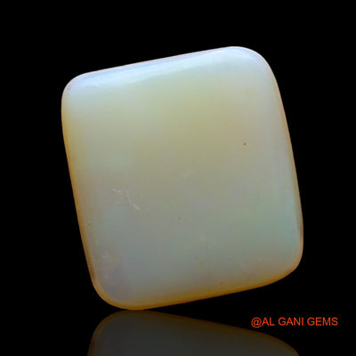 5.00 Cts Natural Australian Fire Opal Loose Gemstone Square Cabochon 12x11x4 mm AD-472