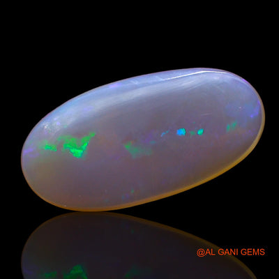 2.00 Cts Natural Australian Fire Opal Loose Gemstone Oval Cabochon 17x8x2 mm AD-476