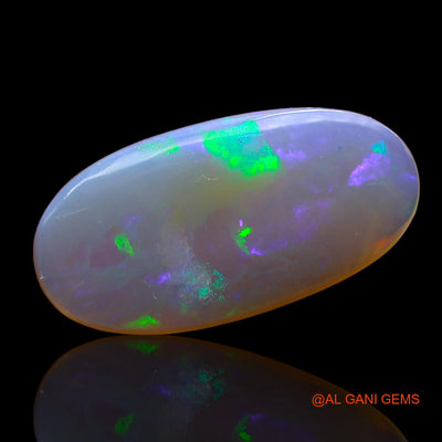 2.00 Cts Natural Australian Fire Opal Loose Gemstone Oval Cabochon 17x8x2 mm AD-476