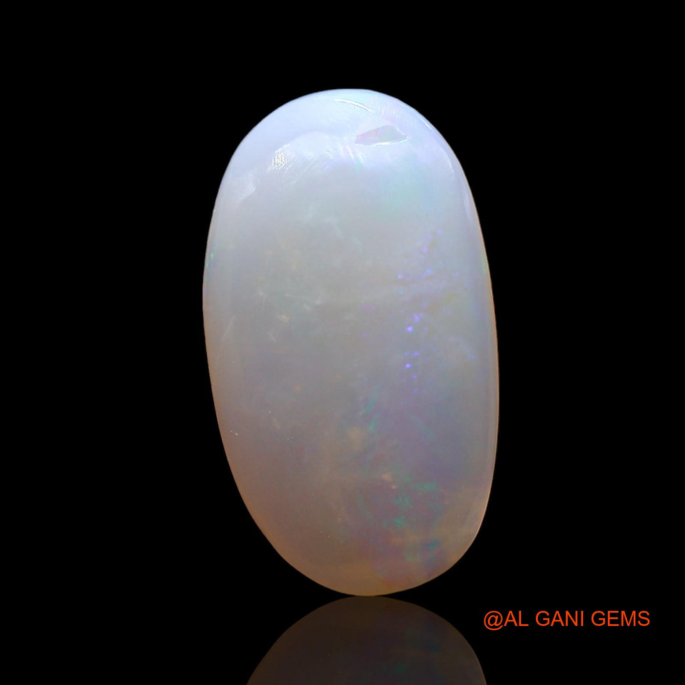 3.00 Cts Natural Australian Fire Opal Loose Gemstone Oval Cabochon 15x9x3 mm AD-477