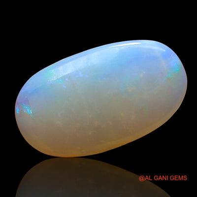3.00 Cts Natural Australian Fire Opal Loose Gemstone Oval Cabochon 15x9x3 mm AD-477