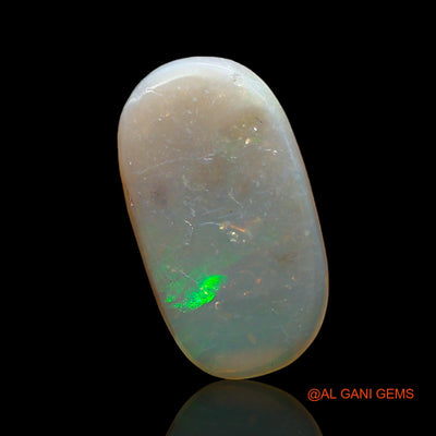 2.00 Cts Natural Australian Fire Opal Loose Gemstone Oval Cabochon 15x8x2 mm AD-479
