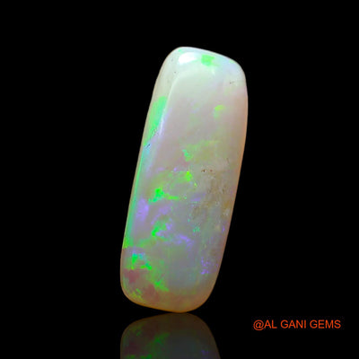 2.00 Cts Unheated Australian Fire Opal Loose Gemstone Fancy Cabochon Natural 17x6x2 mm AD-47