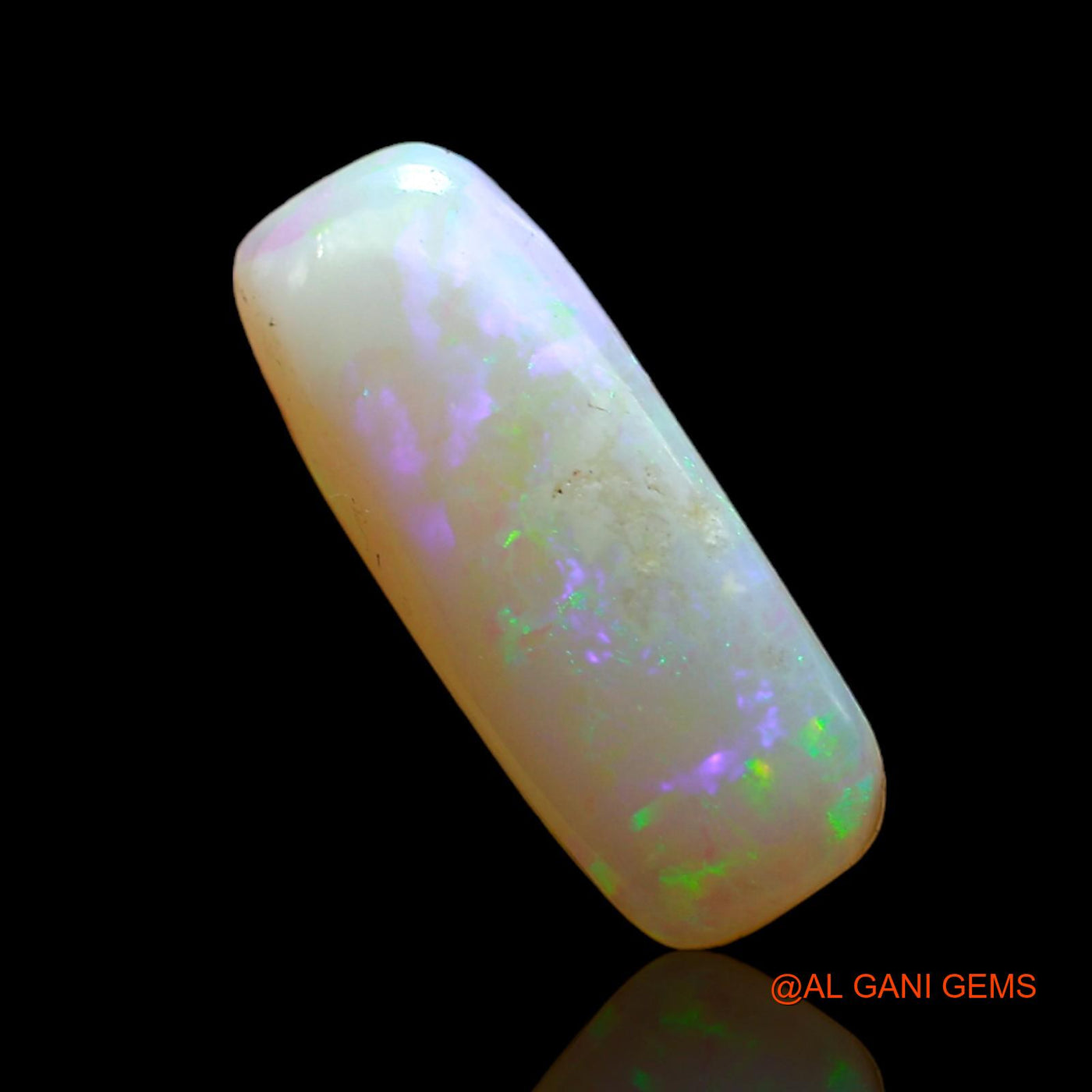 2.00 Cts Unheated Australian Fire Opal Loose Gemstone Fancy Cabochon Natural 17x6x2 mm AD-47