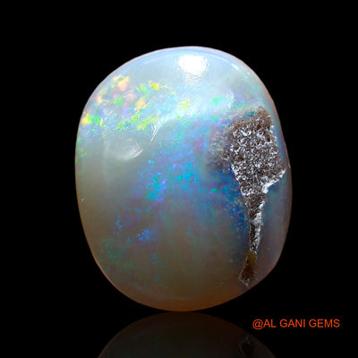 5.00 Cts Natural Australian Fire Opal Loose Gemstone Oval Cabochon 13x11x5 mm AD-480