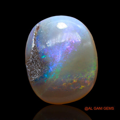5.00 Cts Natural Australian Fire Opal Loose Gemstone Oval Cabochon 13x11x5 mm AD-480