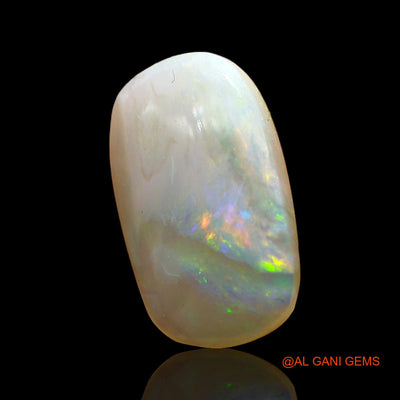 3.00 Cts Natural Australian Fire Opal Loose Gemstone Oval Cabochon 15x9x3 mm AD-481