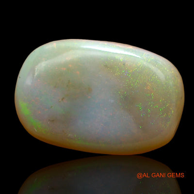 Natural Untreated Fire Opal Loose Gemstone Oval Cabochon From Australia 5.00 Cts 13x9x5 mm AD-482