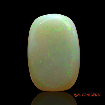 Natural Untreated Fire Opal Loose Gemstone Oval Cabochon From Australia 5.00 Cts 13x9x5 mm AD-482