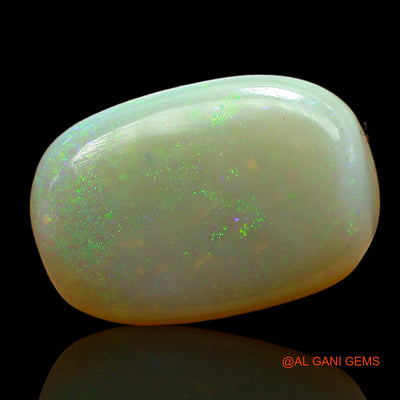 Natural Untreated Fire Opal Loose Gemstone Oval Cabochon From Australia 5.00 Cts 13x9x5 mm AD-482