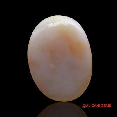 3.00 Cts Natural Australian Fire Opal Loose Gemstone Oval Cabochon 14x11x3 mm AD-485