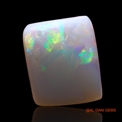 3.00 Cts Unheated Australian Fire Opal Loose Gemstone Square Cabochon Natural 12x10x3 mm AD-488