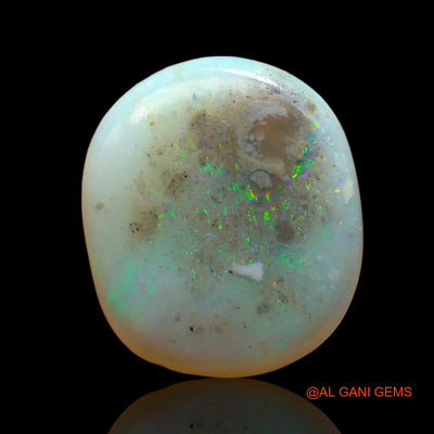 4.00 Cts Unheated Australian Fire Opal Loose Gemstone Oval Cabochon Natural 13x11x4 mm AD-489