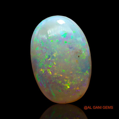 3.00 Cts Natural Australian Fire Opal Loose Gemstone Oval Cabochon 14x9x4 mm AD-490