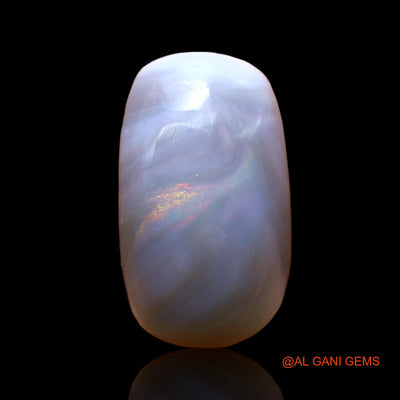 Natural Untreated Fire Opal Loose Gemstone Oval Cabochon From Australia 5.00 Cts 15x8x5 mm AD-497