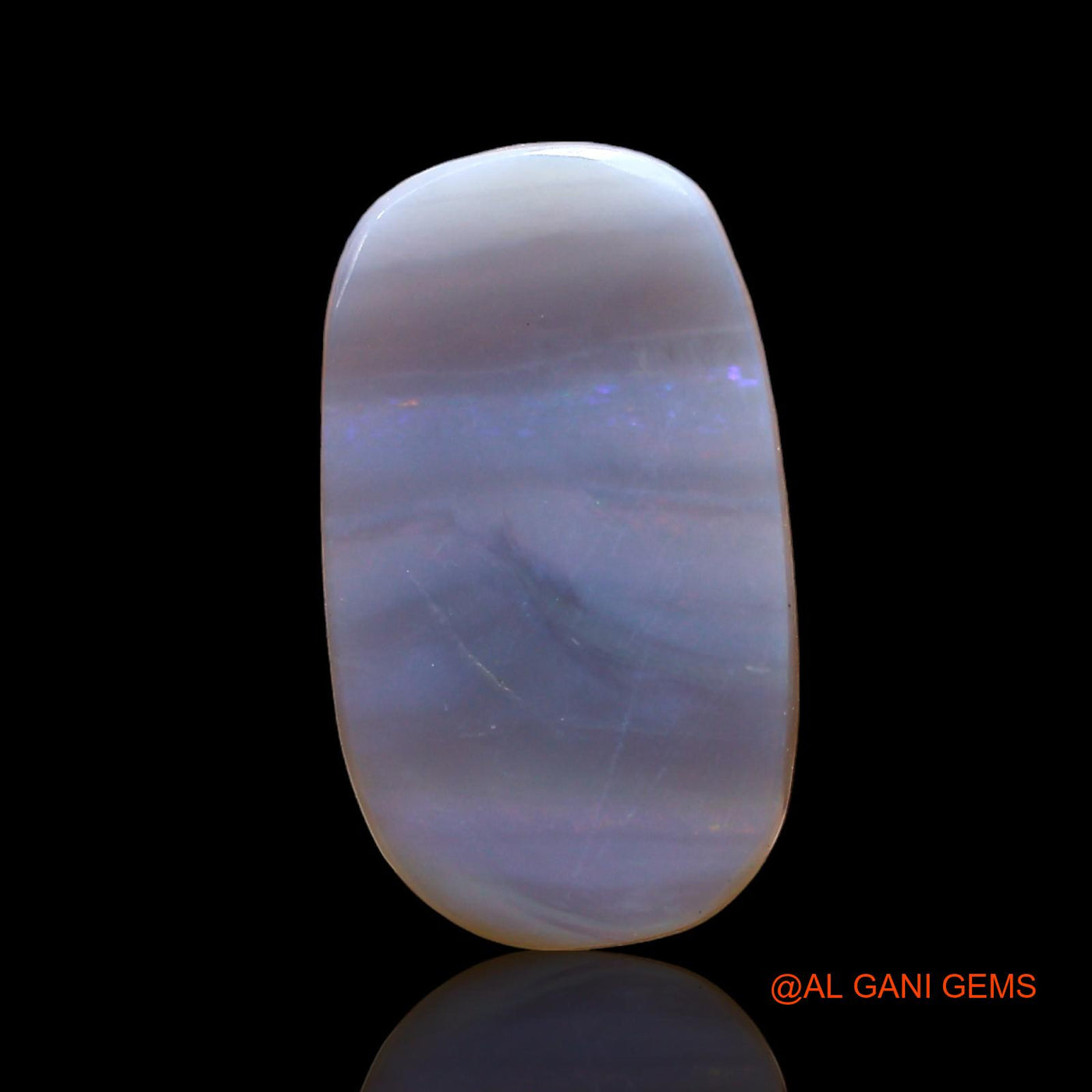 Natural Untreated Fire Opal Loose Gemstone Oval Cabochon From Australia 5.00 Cts 15x8x5 mm AD-497