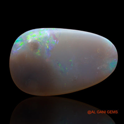 4.00 Cts Natural Australian Fire Opal Loose Gemstone Fancy Cabochon 19x12x2 mm AD-4