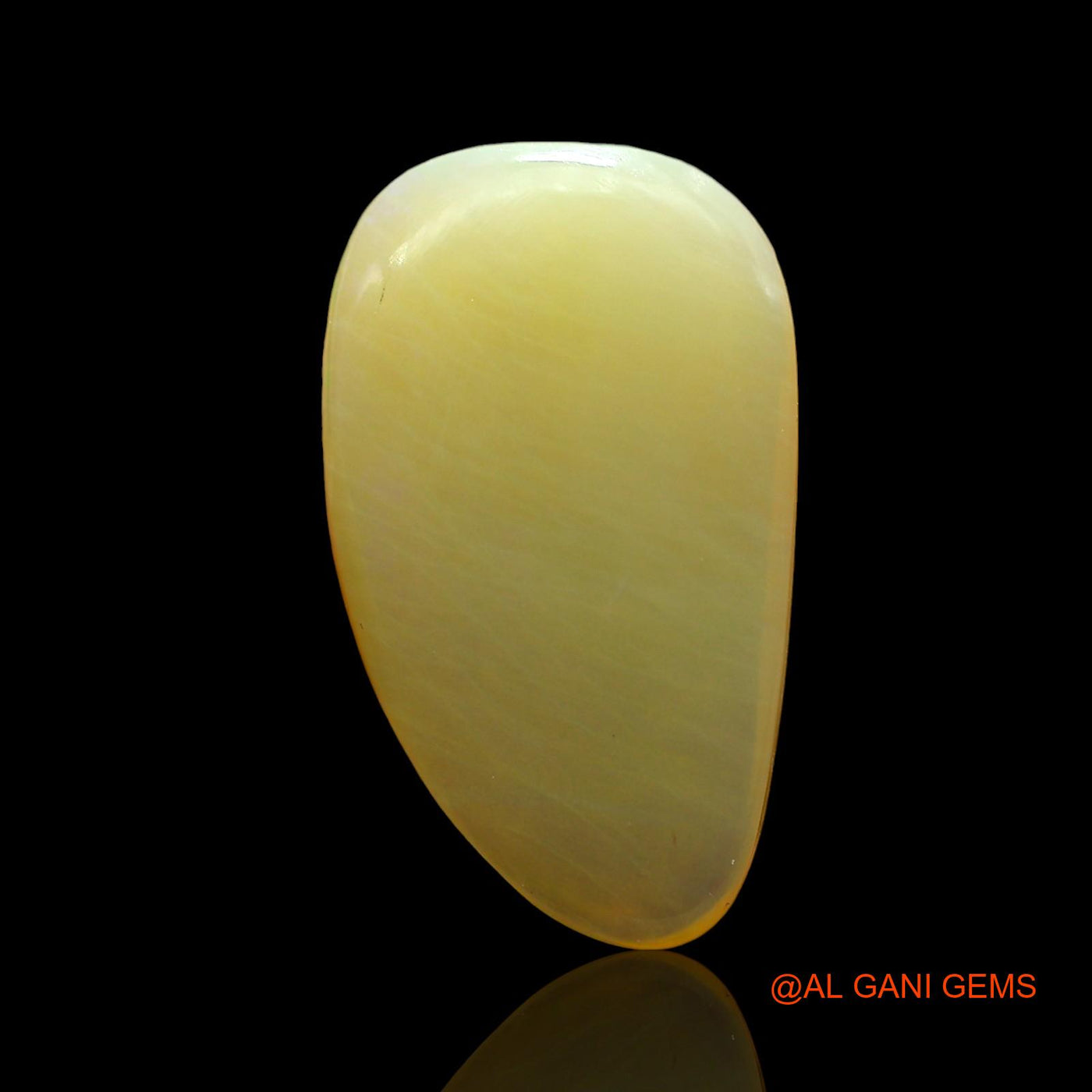 3.00 Cts Unheated Australian Fire Opal Loose Gemstone Fancy Cabochon Natural 16x9x3 mm AD-501