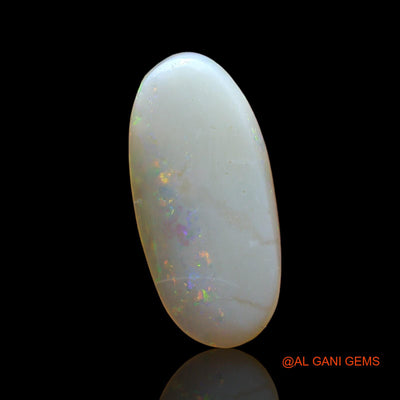 Natural Fire Opal Gemstone 3.00 Cts Loose Oval Cabochon From Australia 16x7x3 mm AD-502