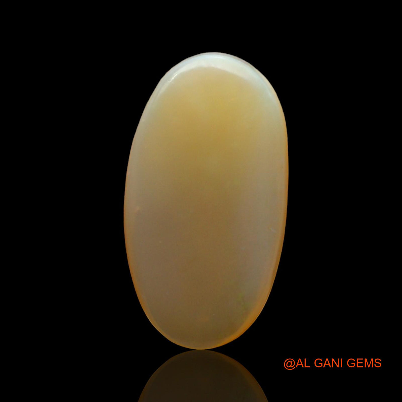 3.00 Cts Natural Australian Fire Opal Oval Cabochon Loose Gemstone For Jewelry 16x8x3 mm AD-503