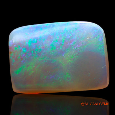 Natural Untreated Fire Opal Loose Gemstone Square Cabochon From Australia 3.00 Cts 12x9x3 mm AD-509