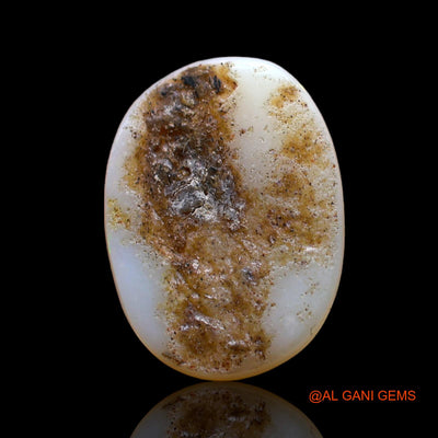 2.00 Cts Unheated Australian Fire Opal Loose Gemstone Oval Cabochon Natural 14x11x2 mm AD-50