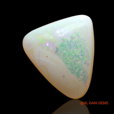 Natural Untreated Fire Opal Loose Gemstone Trillion Cabochon From Australia 3.00 Cts 12x11x3 mm AD-510