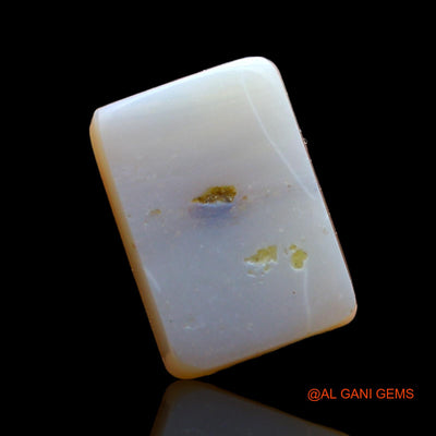 4.00 Cts Natural Australian Fire Opal Loose Gemstone Square Cabochon 12x8x4 mm AD-516