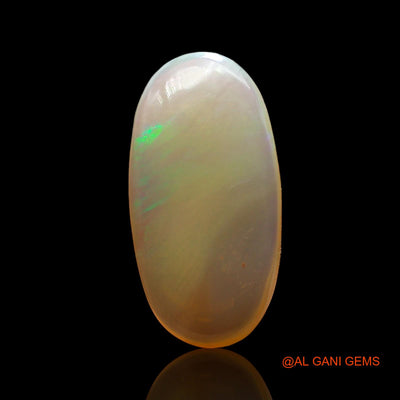 Natural Untreated Fire Opal Loose Gemstone Oval Cabochon From Australia 3.00 Cts 15x8x3 mm AD-521