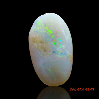 3.00 Cts Natural Australian Fire Opal Loose Gemstone Oval Cabochon 14x8x3 mm AD-523