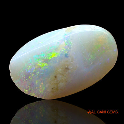 3.00 Cts Natural Australian Fire Opal Loose Gemstone Oval Cabochon 14x8x3 mm AD-523