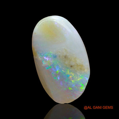 3.00 Cts Natural Australian Fire Opal Loose Gemstone Oval Cabochon 14x8x3 mm AD-523