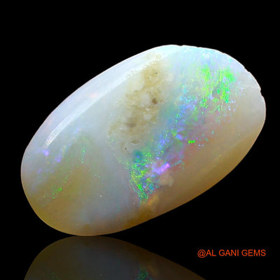 3.00 Cts Natural Australian Fire Opal Loose Gemstone Oval Cabochon 14x8x3 mm AD-523