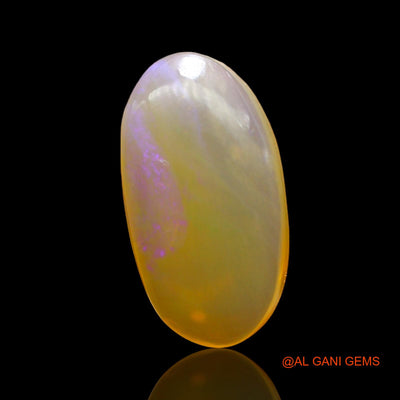 3.00 Cts Natural Australian Fire Opal Oval Cabochon Loose Gemstone For Jewelry 15x8x4 mm AD-526