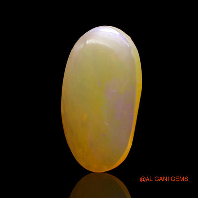 3.00 Cts Natural Australian Fire Opal Oval Cabochon Loose Gemstone For Jewelry 15x8x4 mm AD-526