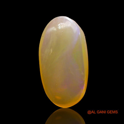 3.00 Cts Natural Australian Fire Opal Oval Cabochon Loose Gemstone For Jewelry 15x8x4 mm AD-526