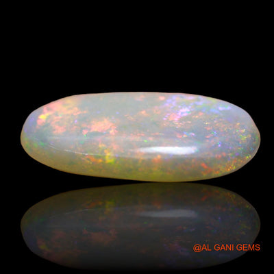 3.00 Cts Natural Australian Fire Opal Loose Gemstone Fancy Cabochon 11x11x3 mm AD-527