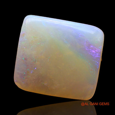 2.00 Cts Natural Australian Fire Opal Square Cabochon Loose Gemstone For Jewelry 11x10x3 mm AD-529