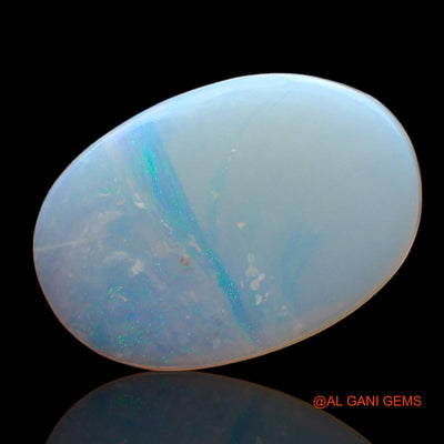 1.00 Cts Natural Australian Opal Loose Gemstone Oval Cabochon 14x9x1 mm AD-530