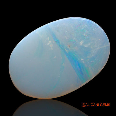1.00 Cts Natural Australian Opal Loose Gemstone Oval Cabochon 14x9x1 mm AD-530