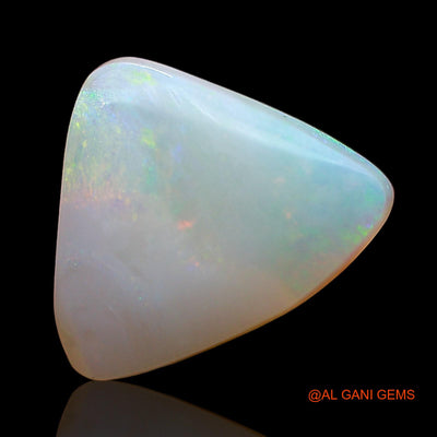 Natural Fire Opal Gemstone 3.00 Cts Loose Trillion Cabochon From Australia 12x10x4 mm AD-531