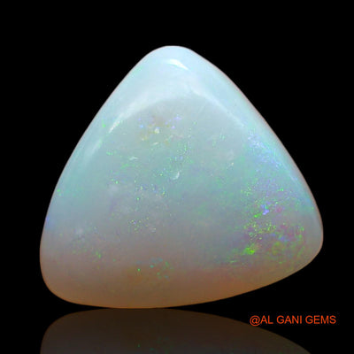2.00 Cts Natural Australian Fire Opal Trillion Cabochon Loose Gemstone For Jewelry 12x11x3 mm AD-533
