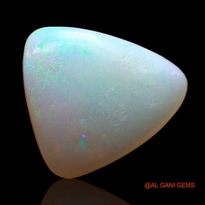 2.00 Cts Natural Australian Fire Opal Trillion Cabochon Loose Gemstone For Jewelry 12x11x3 mm AD-533