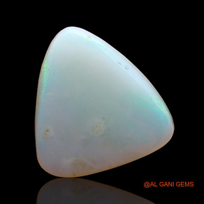 2.00 Cts Natural Australian Fire Opal Trillion Cabochon Loose Gemstone For Jewelry 12x11x3 mm AD-533