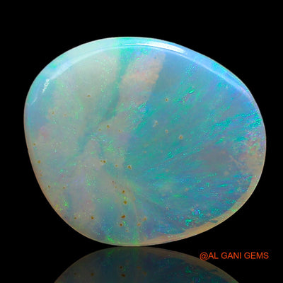 2.00 Cts Natural Australian Fire Opal Loose Gemstone Fancy Cabochon 13x11x2 mm AD-537