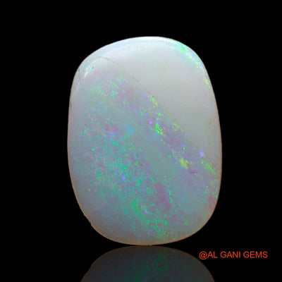 2.00 Cts Natural Australian Fire Opal Loose Gemstone Oval Cabochon 14x10x2 mm AD-53