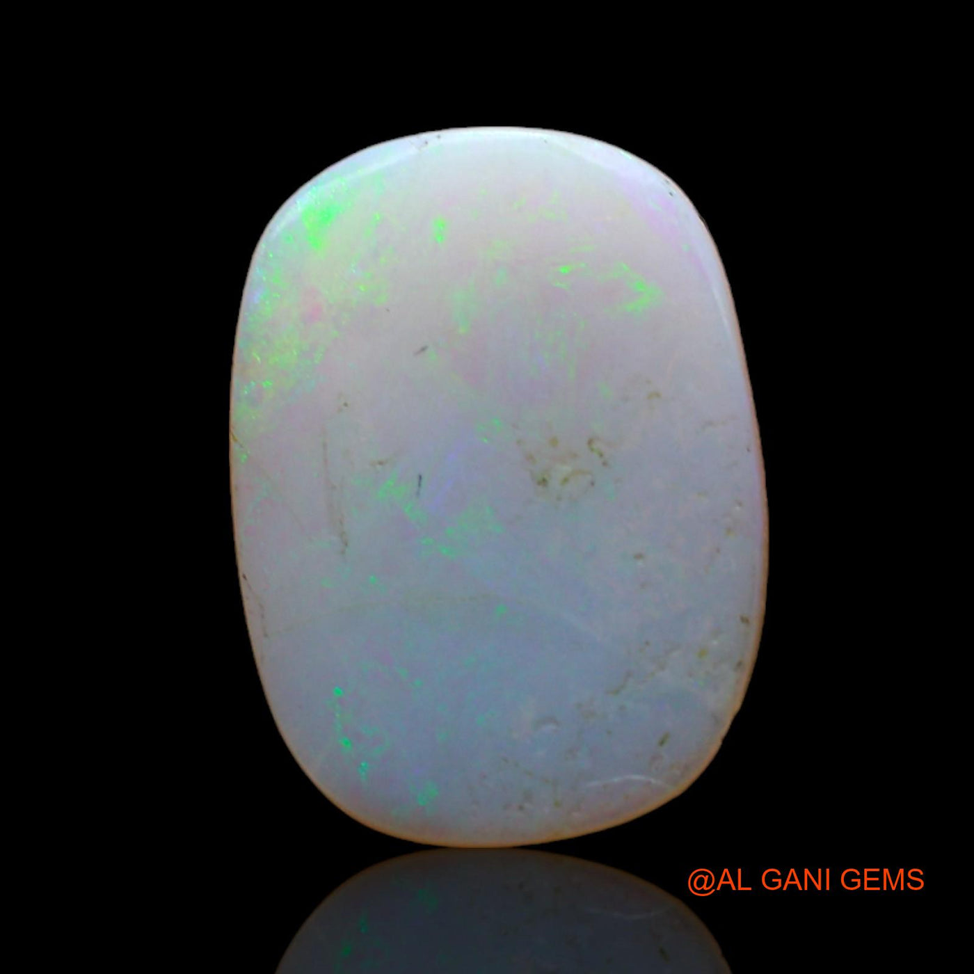 2.00 Cts Natural Australian Fire Opal Loose Gemstone Oval Cabochon 14x10x2 mm AD-53