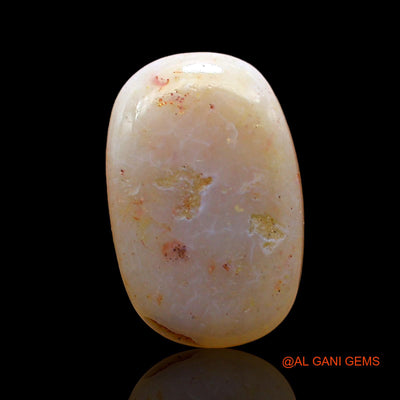 Natural Untreated Fire Opal Loose Gemstone Oval Cabochon From Australia 2.00 Cts 13x8x3 mm AD-540