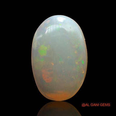 3.00 Cts Natural Australian Fire Opal Oval Cabochon Loose Gemstone For Jewelry 14x9x4 mm AD-541