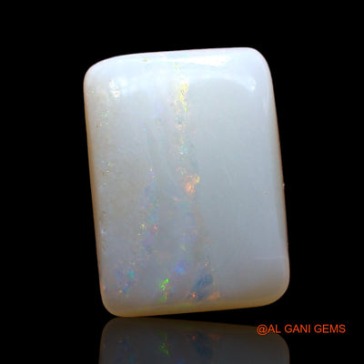 Natural Untreated Fire Opal Loose Gemstone Square Cabochon From Australia 3.00 Cts 12x9x3 mm AD-543